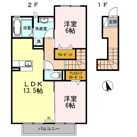 ウィステリアの間取り