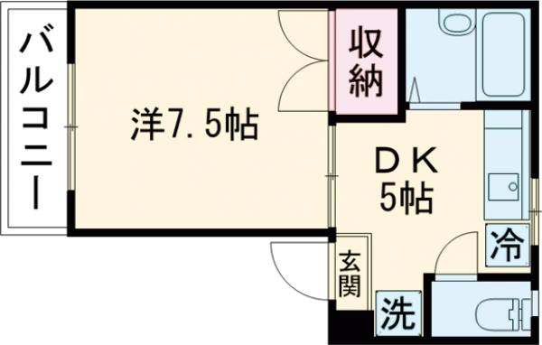 ヴァンベール三鷹の間取り