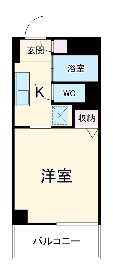 アーバンポイント川名本町の間取り