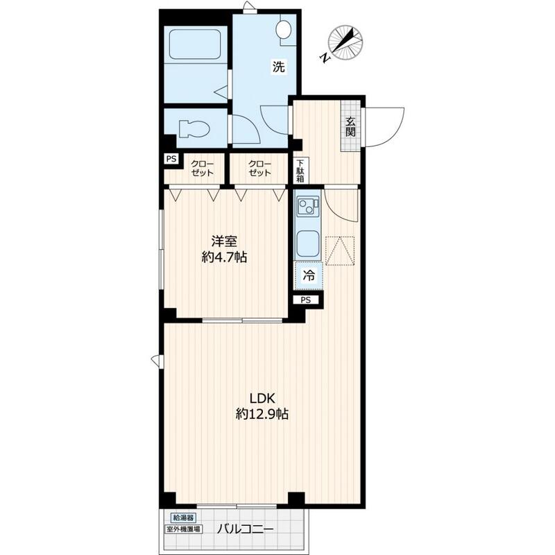 ルミエール池袋の間取り