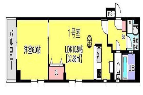 メゾンミルホワイトの間取り