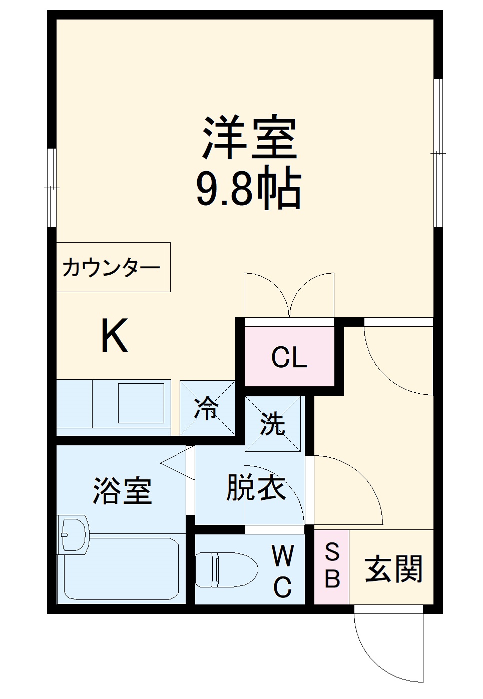 ストロベリーハイツの間取り