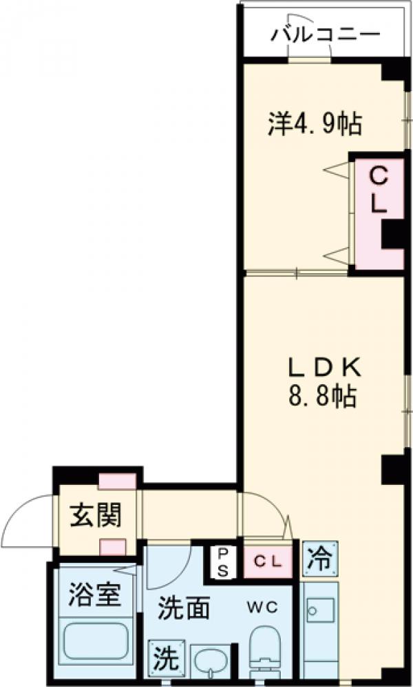 パーク西池の間取り
