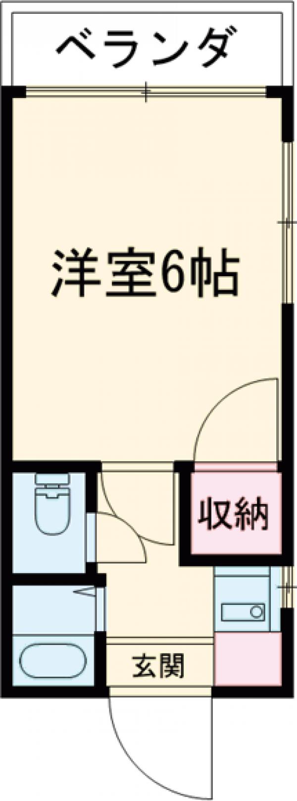 コーポ小金井の間取り