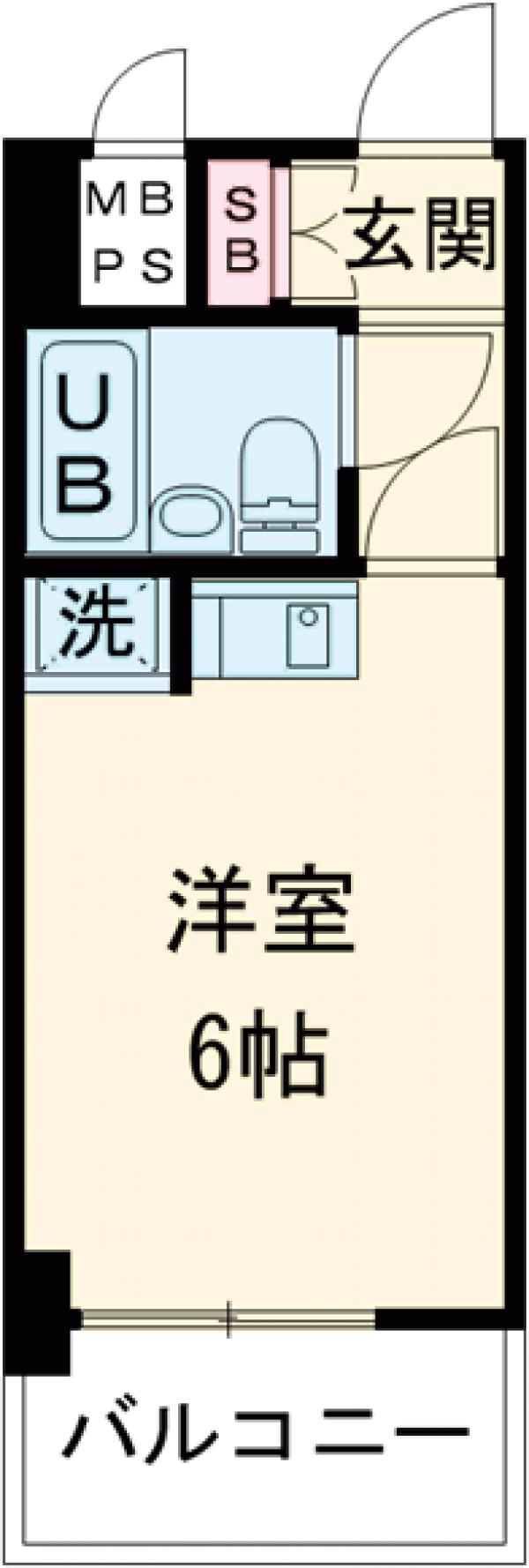 ビブレ西池の間取り