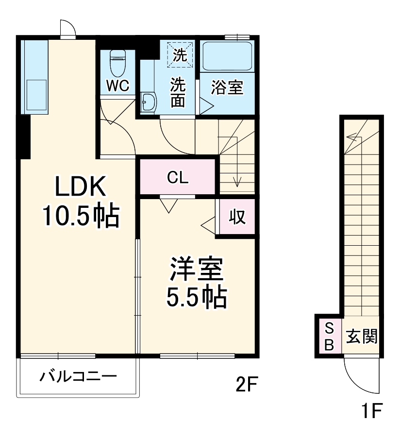 グランシャリオVの間取り