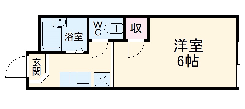 メゾンアップルの間取り