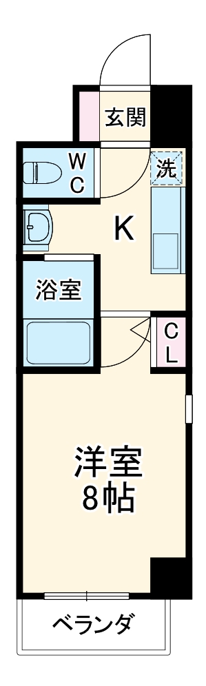 ルミエール山中の間取り