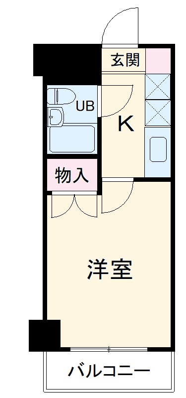 スカイコート草加の間取り