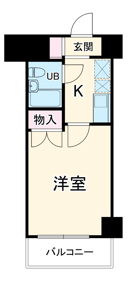 スカイコート草加の間取り