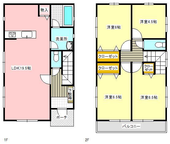 アンカレッジの間取り
