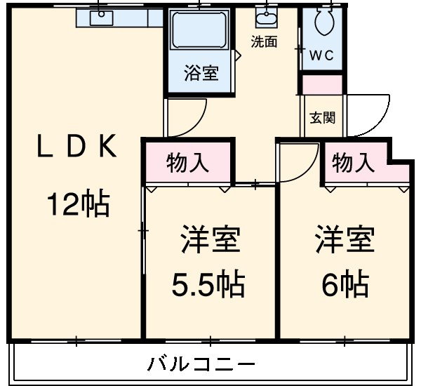 コーポラス SEKOの間取り