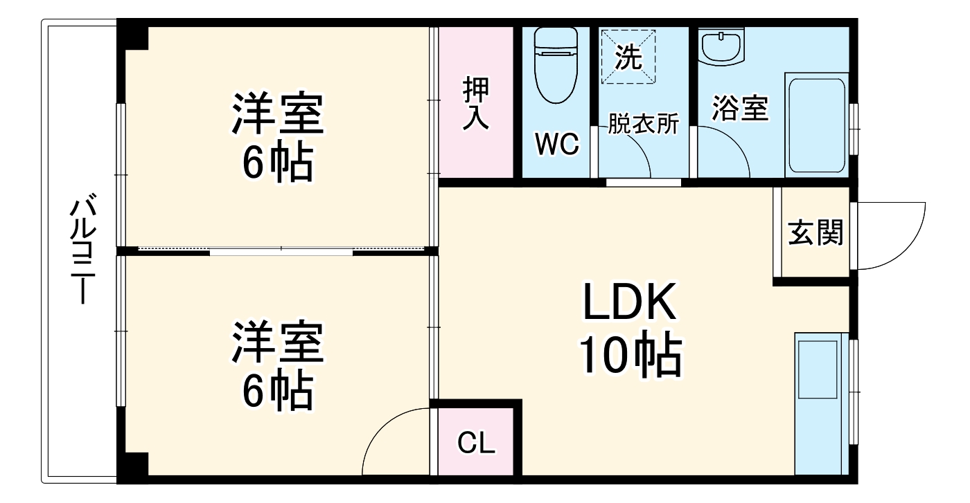 メゾン汐路の間取り