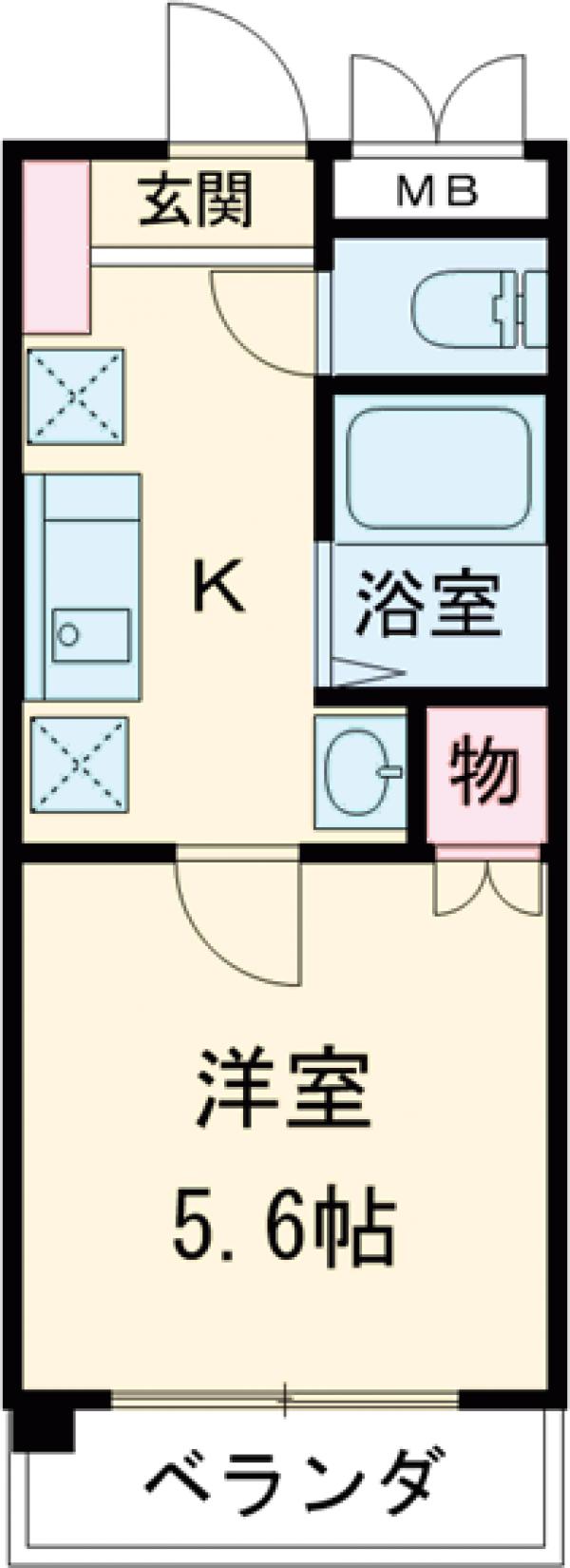 ゼルコバハイツの間取り