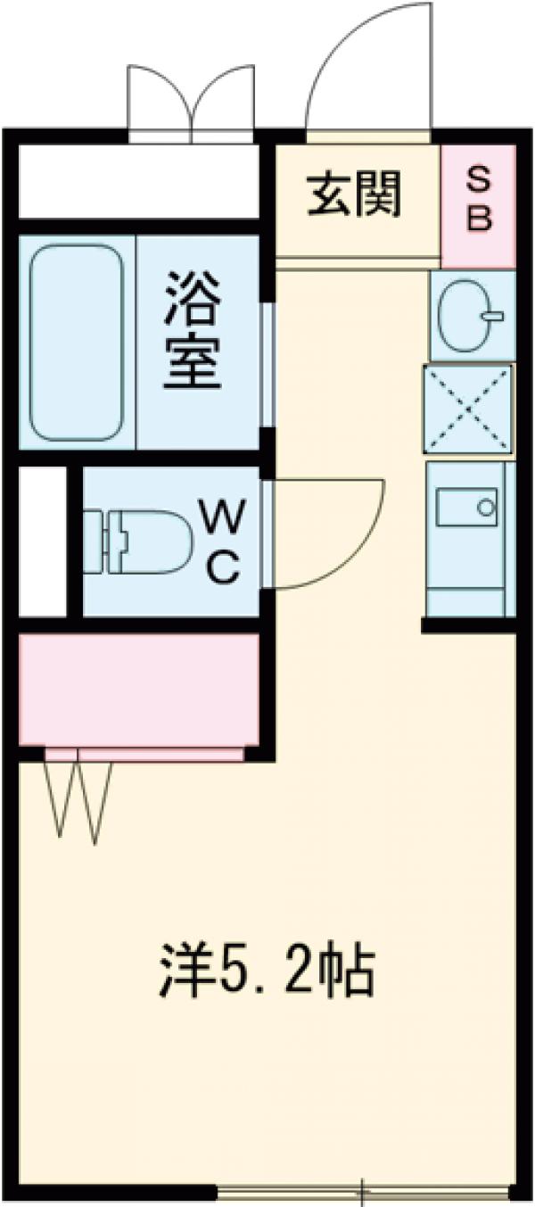 FERIO仲宿の間取り