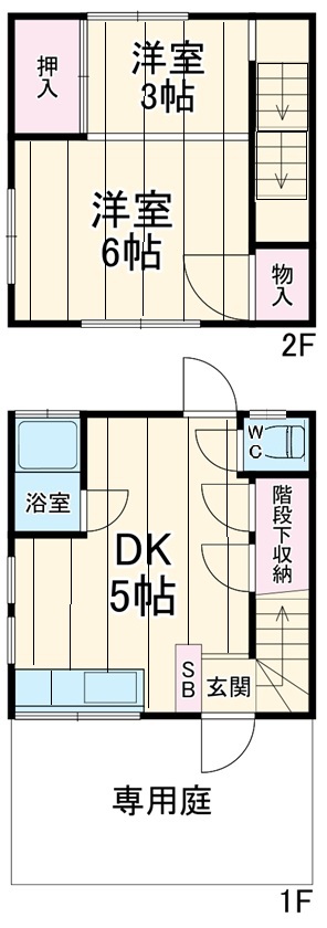 コーポタイガーの間取り