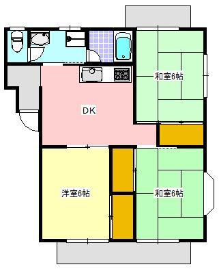 ナウ宮島の間取り