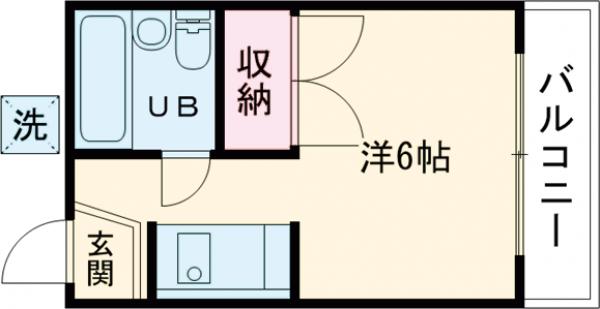 ベルメゾンの間取り