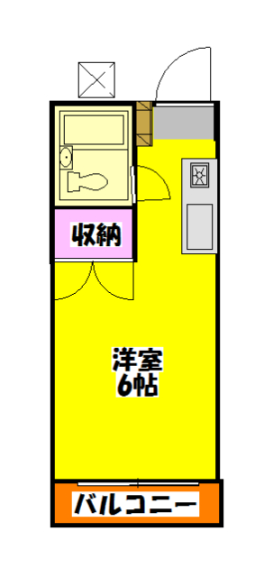 ベルメゾンの間取り