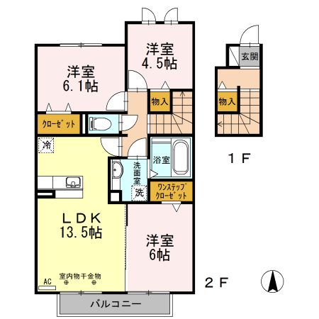 ヴァン オーキッドの間取り