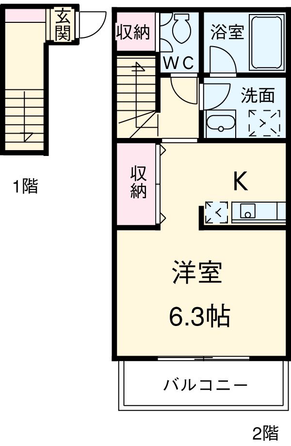 イビサⅠの間取り