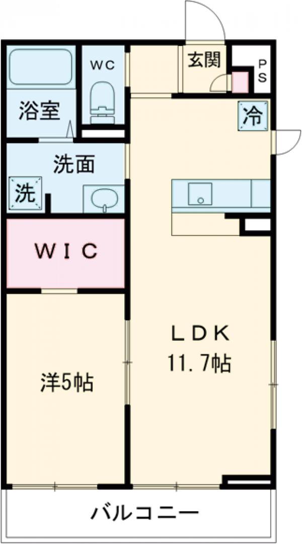 リブリ・クレールⅢの間取り