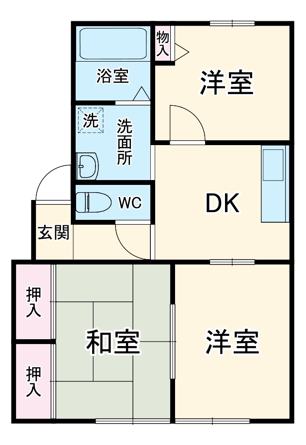 ヤシャルゆりのきの間取り