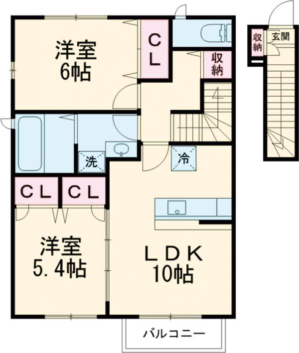 やまふく・吉祥寺の間取り
