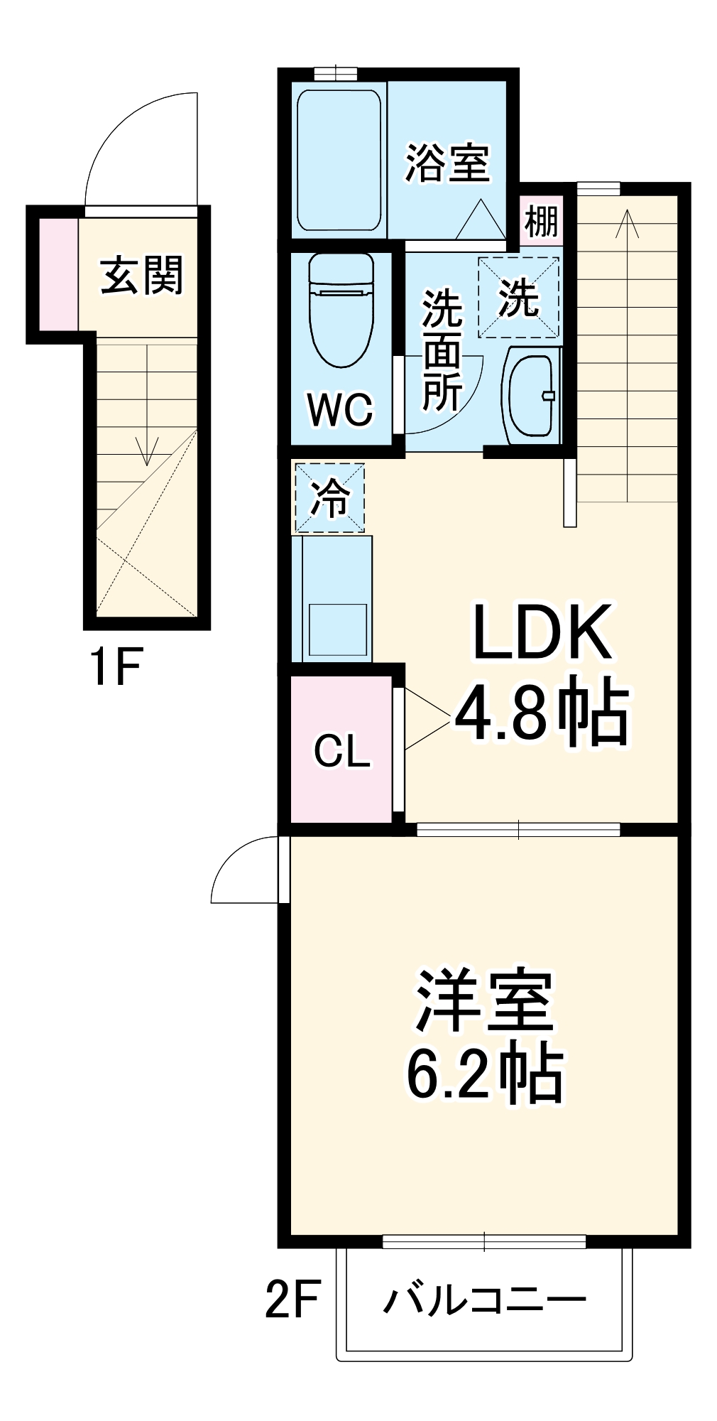 メゾン ラヴィールの間取り