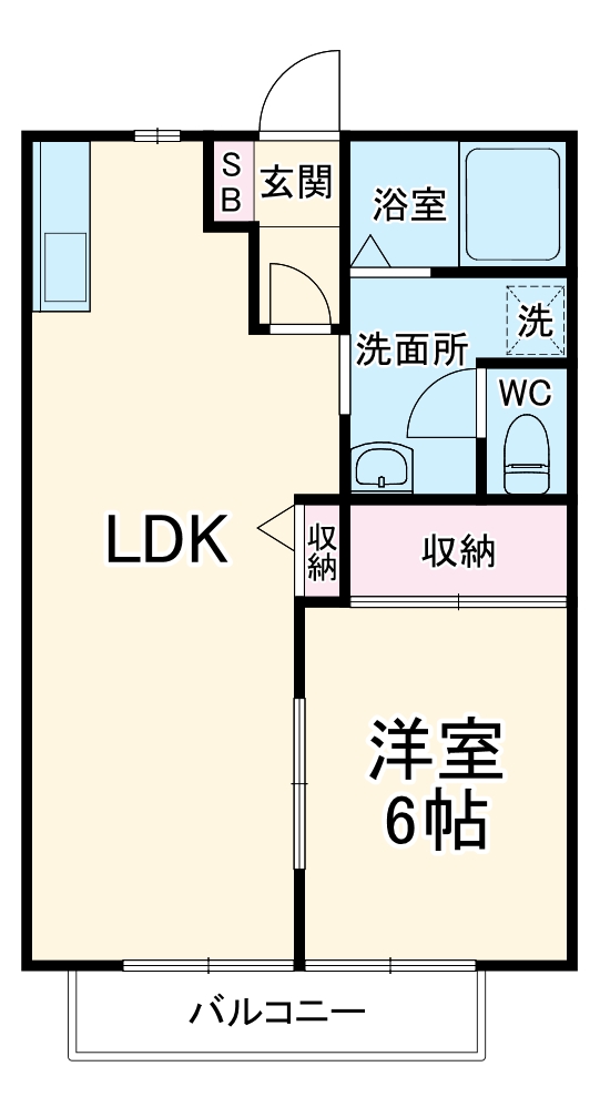 エストアバンティの間取り