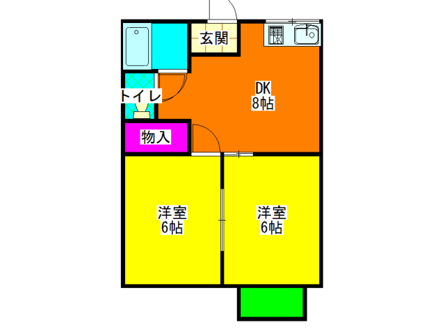 コンシェールたちばなの間取り