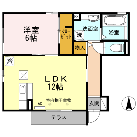 イルマーレⅡの間取り