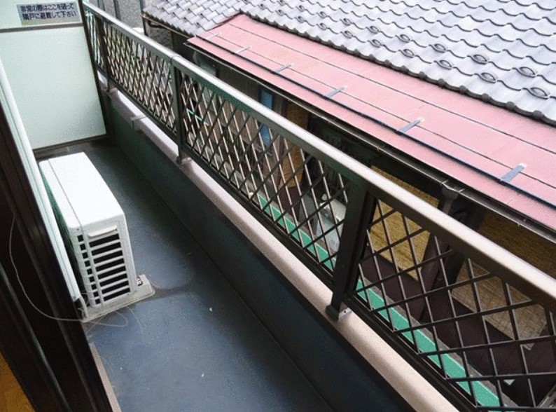 12/27 バルコニー