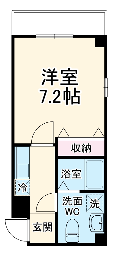 リベルテプレジール幕張の間取り