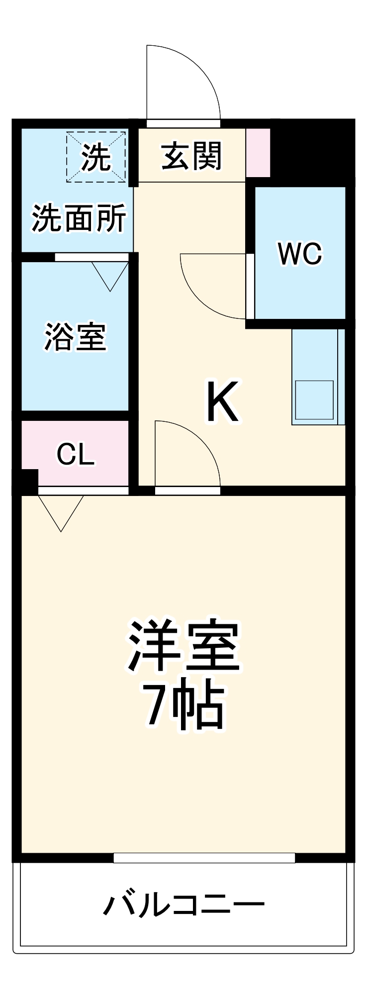 メリーコートの間取り
