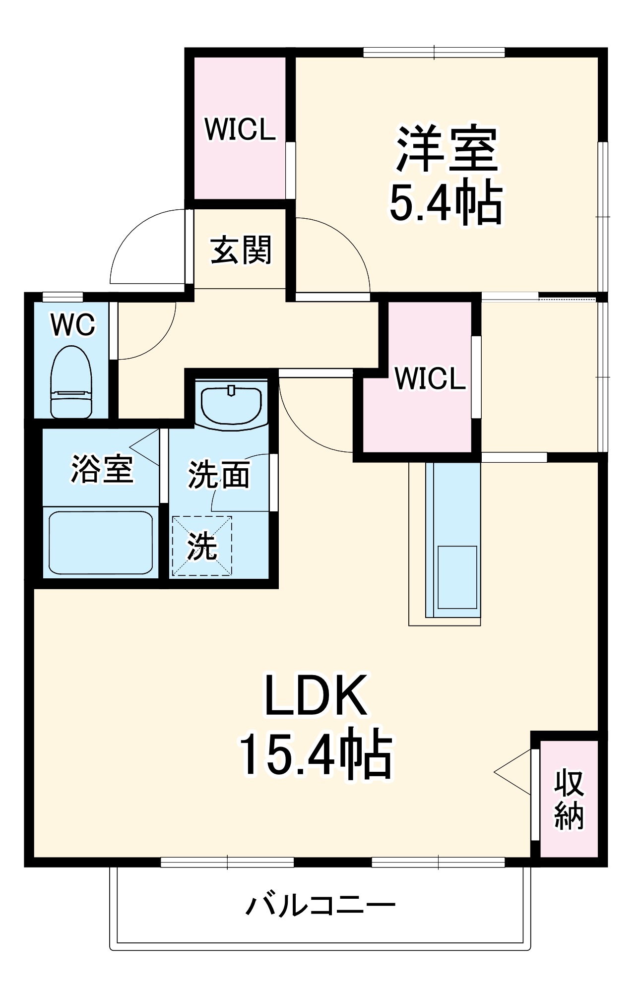 タウニーIKIの間取り