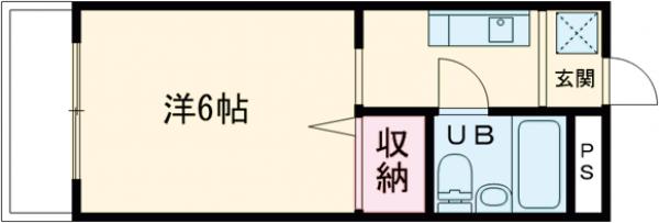 モンジュ榎本の間取り