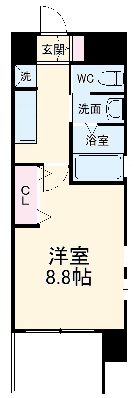 プレシャスコート金山の間取り