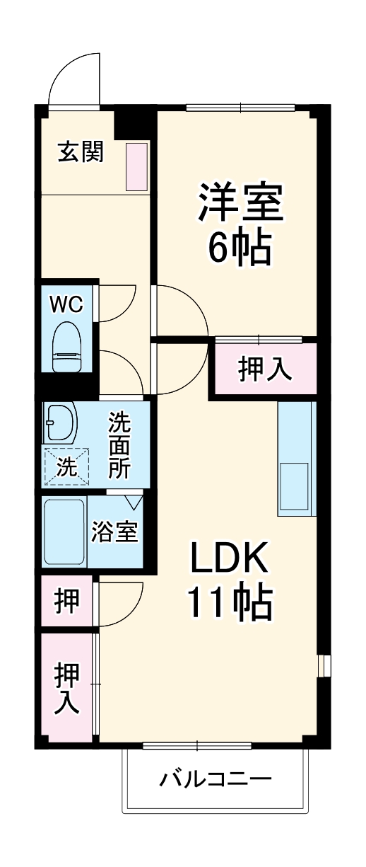 アイリスの間取り