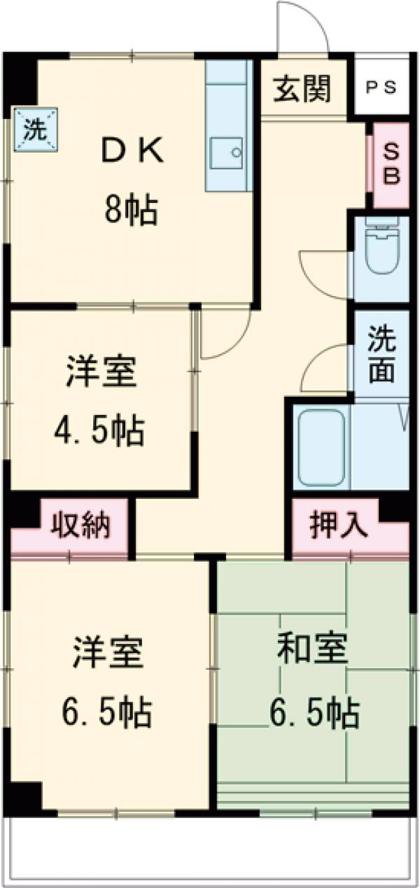 ロイヤルパールの間取り