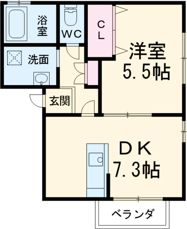 サン・friendsいしいの間取り