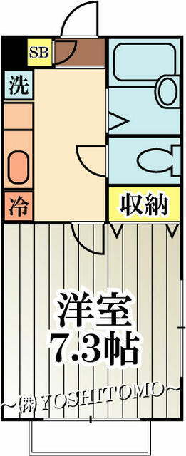 ハイツNESTの間取り