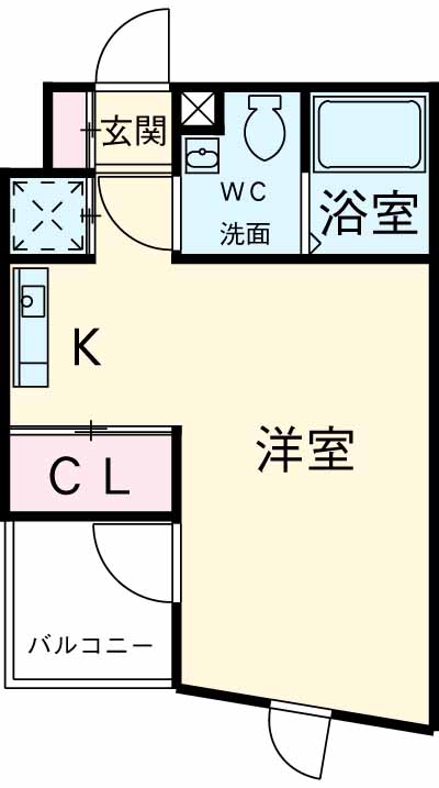 コープリィコートの間取り
