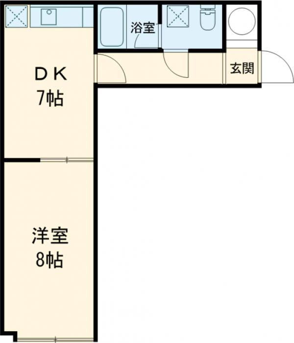 池袋ツインコーポの間取り