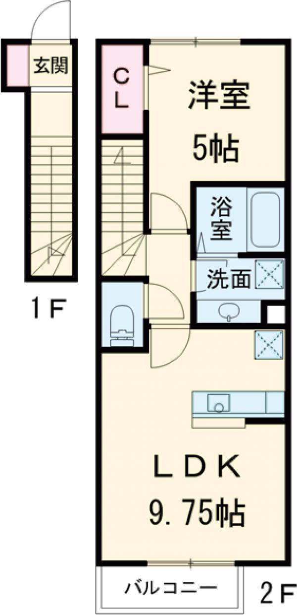 ラヴィエベル三鷹の間取り