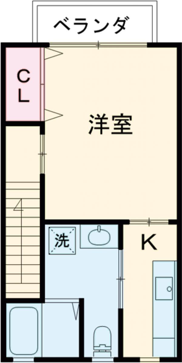 エスポワール立野B棟の間取り