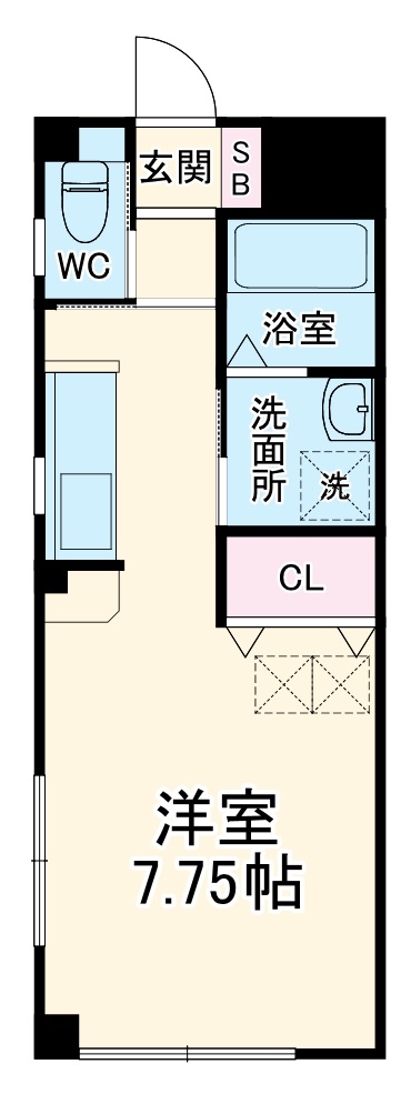 サンリバーの間取り