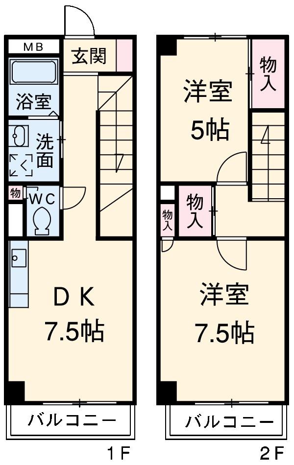 リオラードの間取り