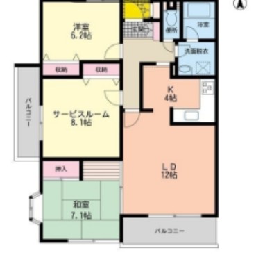 武蔵野パークヒルズの間取り