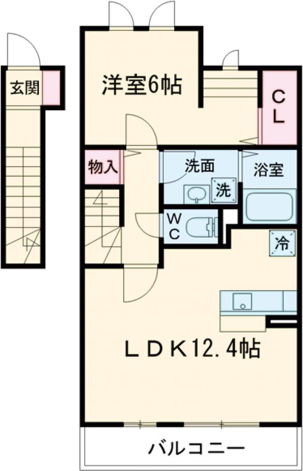 エアル花水木の間取り